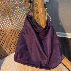JPK Paris 75 Hobo Shoulder Bag - Eggplant